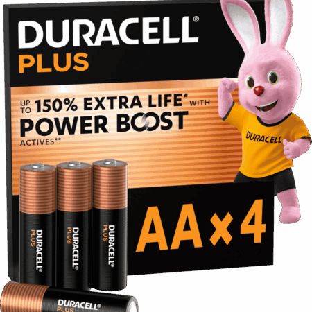 Duracell Plus AA batterijen 4 stuks