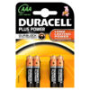 Plus LR03 AAA batterij 4 stuks