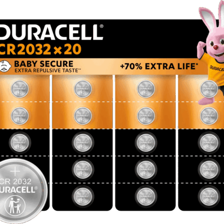 Duracell Specialty CR2032 lithium knoopcelbatterijen 3V 20 stuks