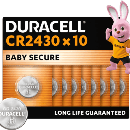 Duracell Specialty CR2430 lithium knoopcelbatterijen 3V 10 stuks