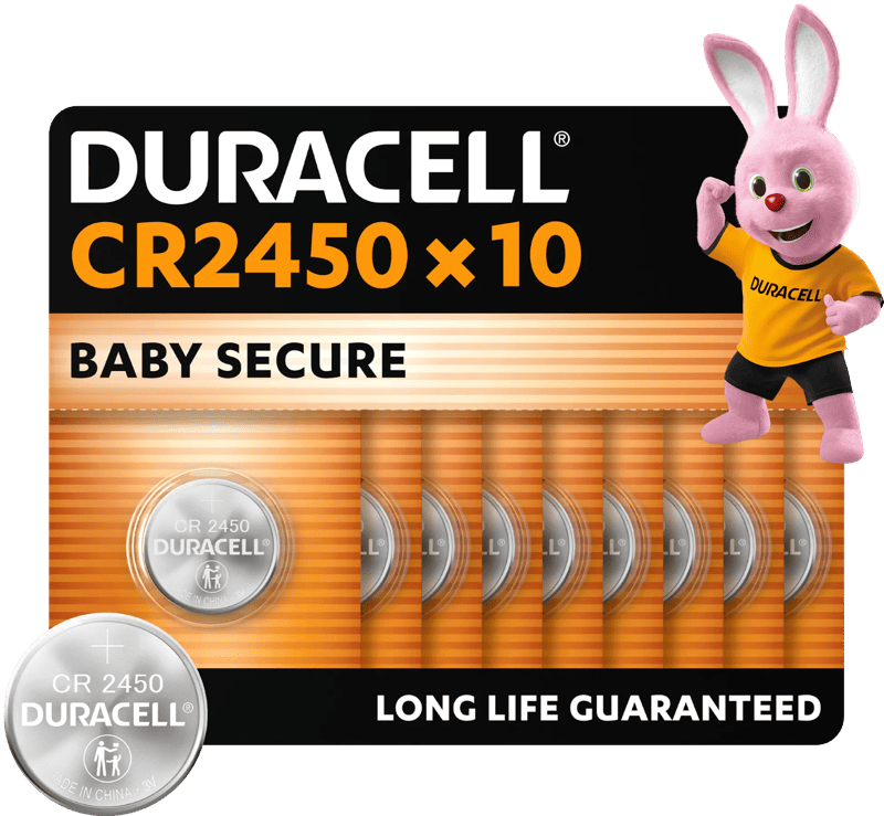 Duracell Specialty CR2450 lithium knoopcelbatterijen 3V 10 stuks