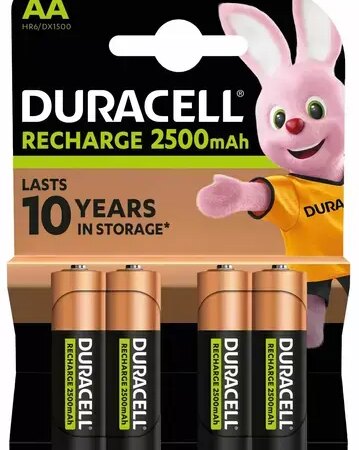 oplaadbare AA batterijen 4 stuks