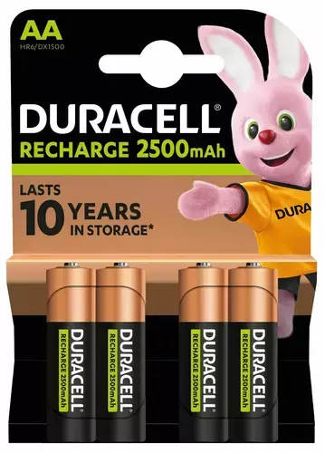 oplaadbare AA batterijen 4 stuks