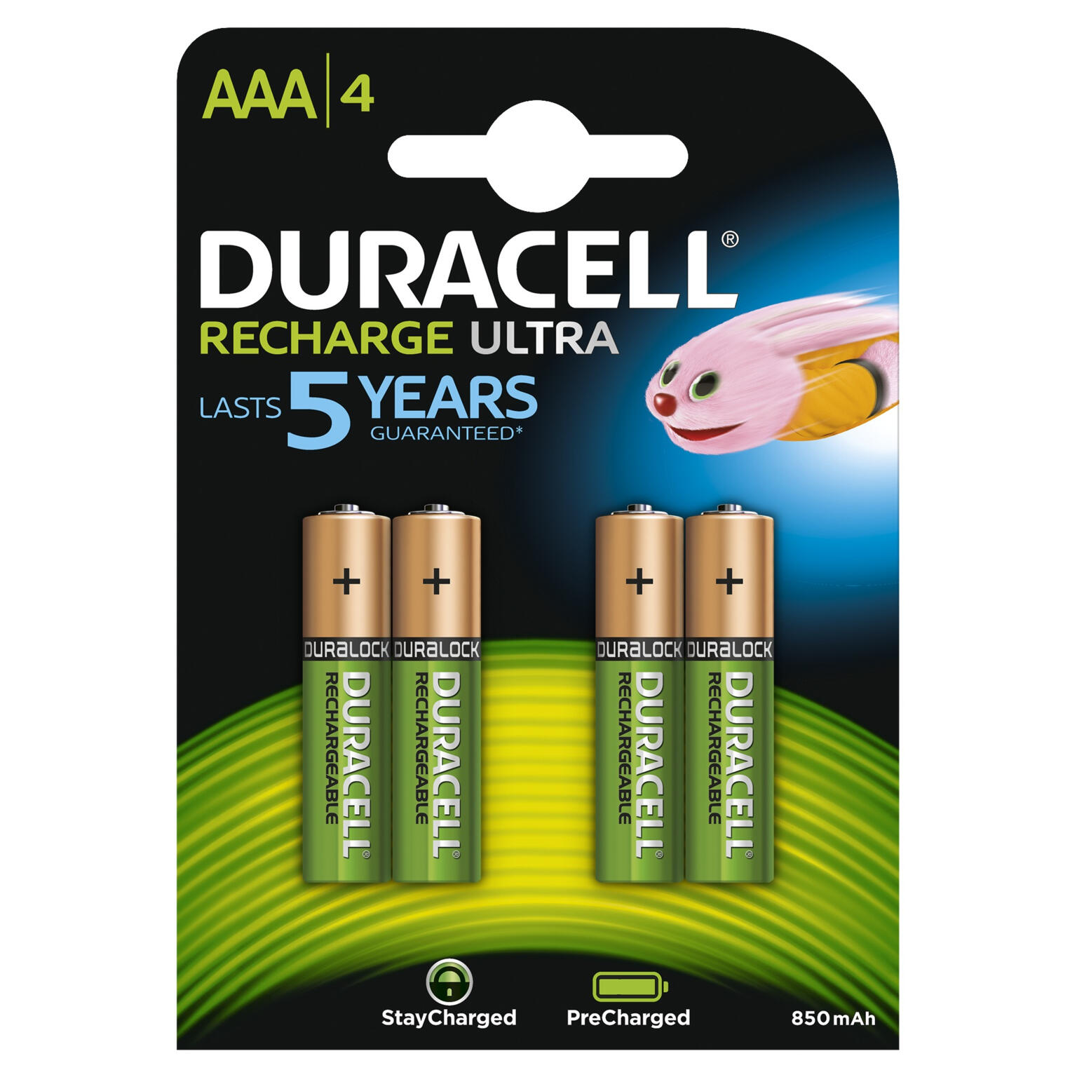 oplaadbare AAA batterijen 4 stuks