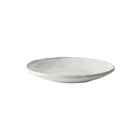 Dutch Rose Organic bord 17cm wit 4st | Dutch Rose