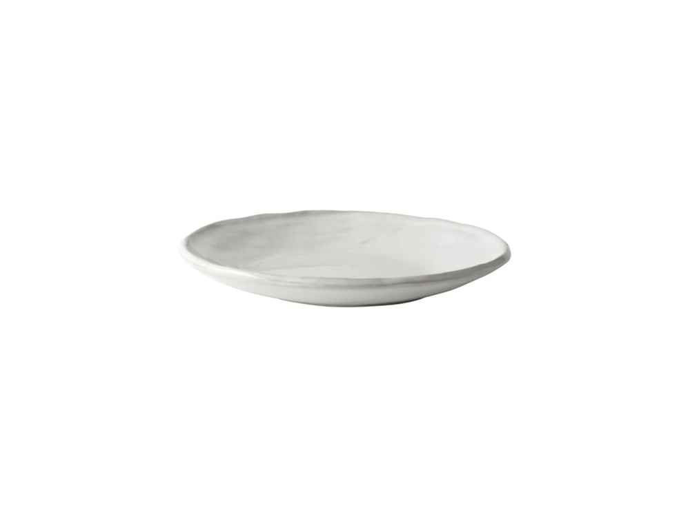 Dutch Rose Organic bord 17cm wit 4st | Dutch Rose
