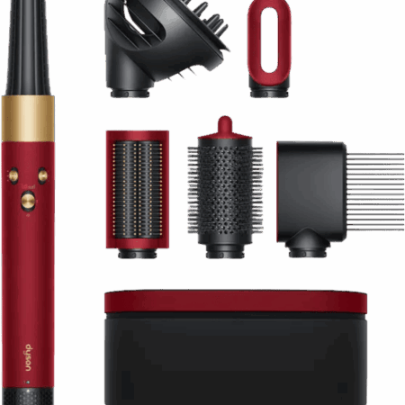 Dyson Airwrap i.d. Curly + Coily Red Velvet/Goud