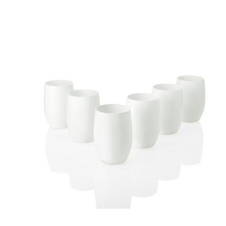 6 kunststof glazen (Waterglazen