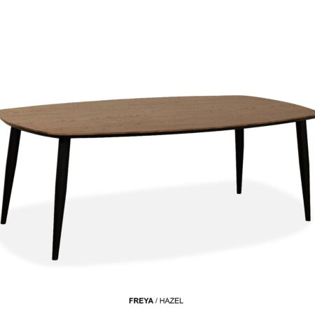 Eetkamertafel Freya deens ovaal