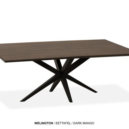 Eetkamertafel Wellington rechthoek