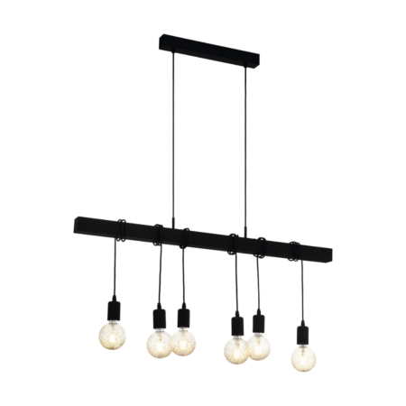 Hanglamp Townshend E27 zwart