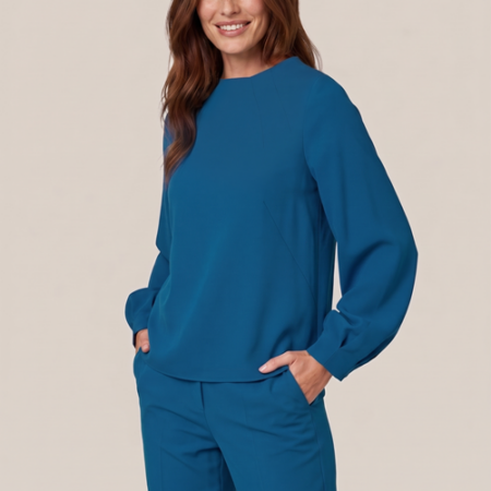 Elisa Top Petrolblauw