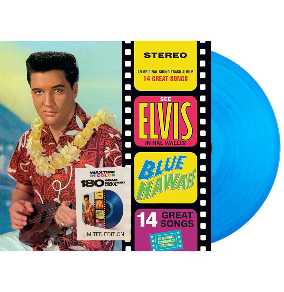 Elvis Presley - Blue Hawaii - Limited Edition Blauw Vinyl (LP) | Elvis Presley