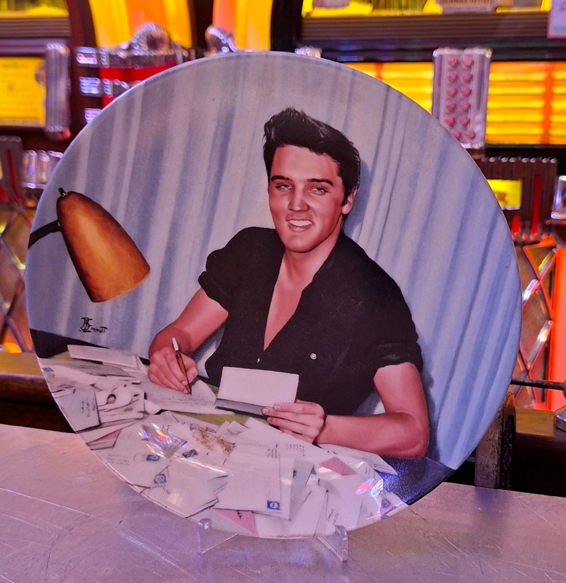 Elvis Presley Dehi Verzamelbord 1991 - “Letters From Fans” (LP) | Elvis Presley