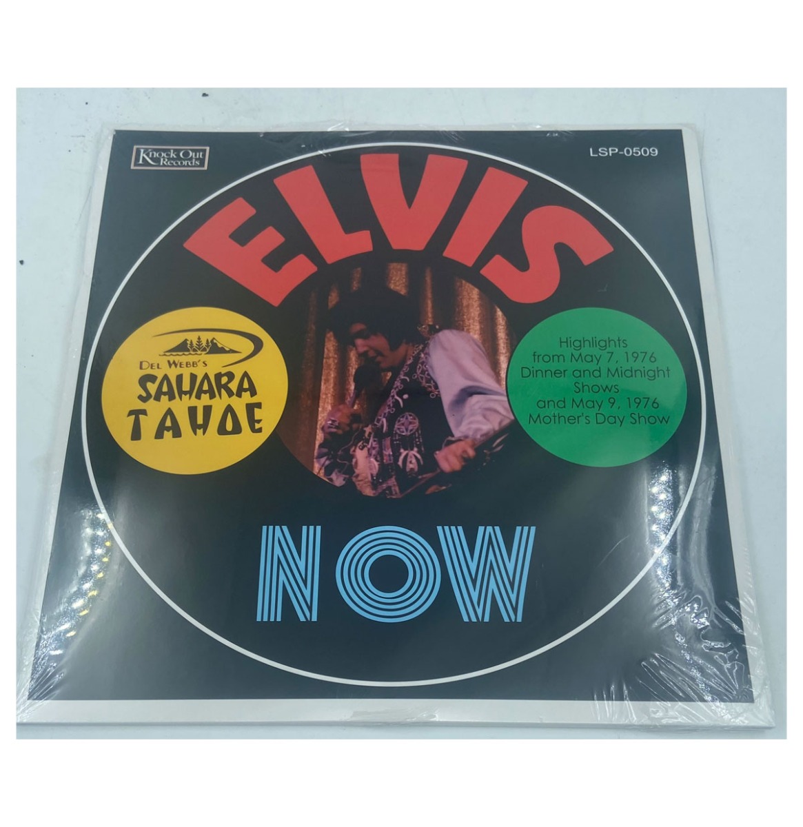 Elvis Presley - Elvis Now: Del Webb's Sahara Tahoe - The Highlights May 1976 (Blauw Vinyl) 2 (LP) | Elvis Presley
