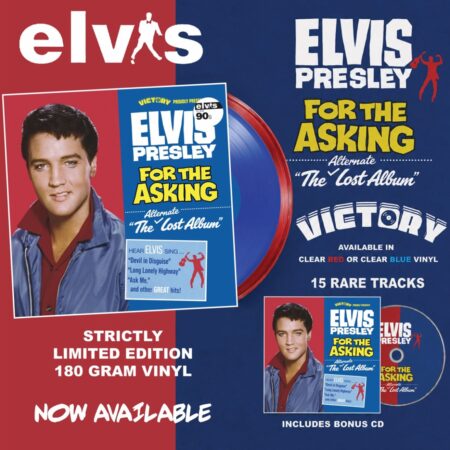 Elvis Presley - For The Asking: The Lost Album (Gelimiteerd Rood Vinyl) + CD (LP) | Elvis Presley