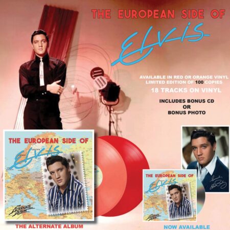 Elvis Presley - The European Side Of Elvis: The Alternate Album (Gelimiteerd Rood Vinyl) + CD (LP) | Elvis Presley
