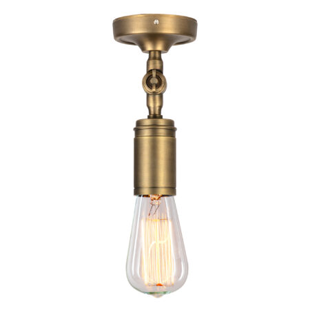 Emeli plafondlamp Antiek Messing