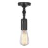 Emeli plafondlamp antiek zwart
