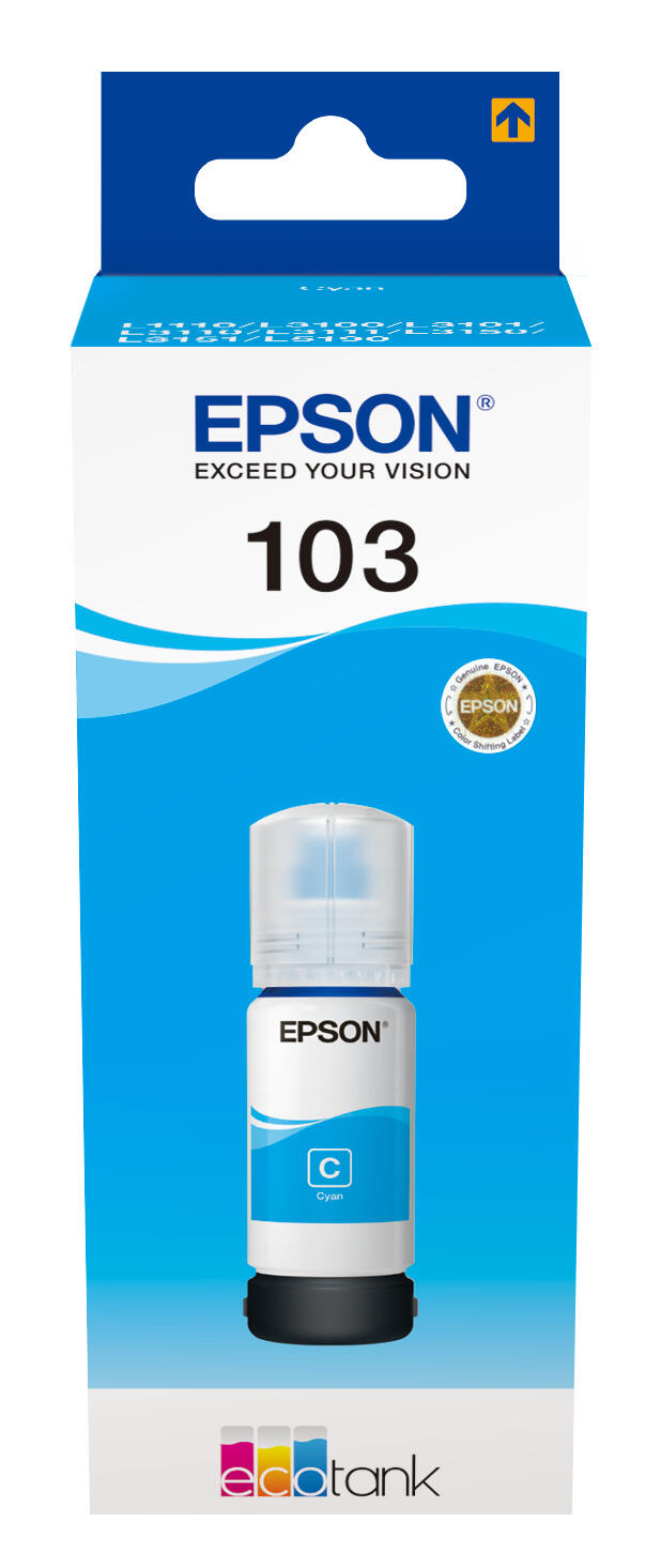 103 EcoTank cyaan
