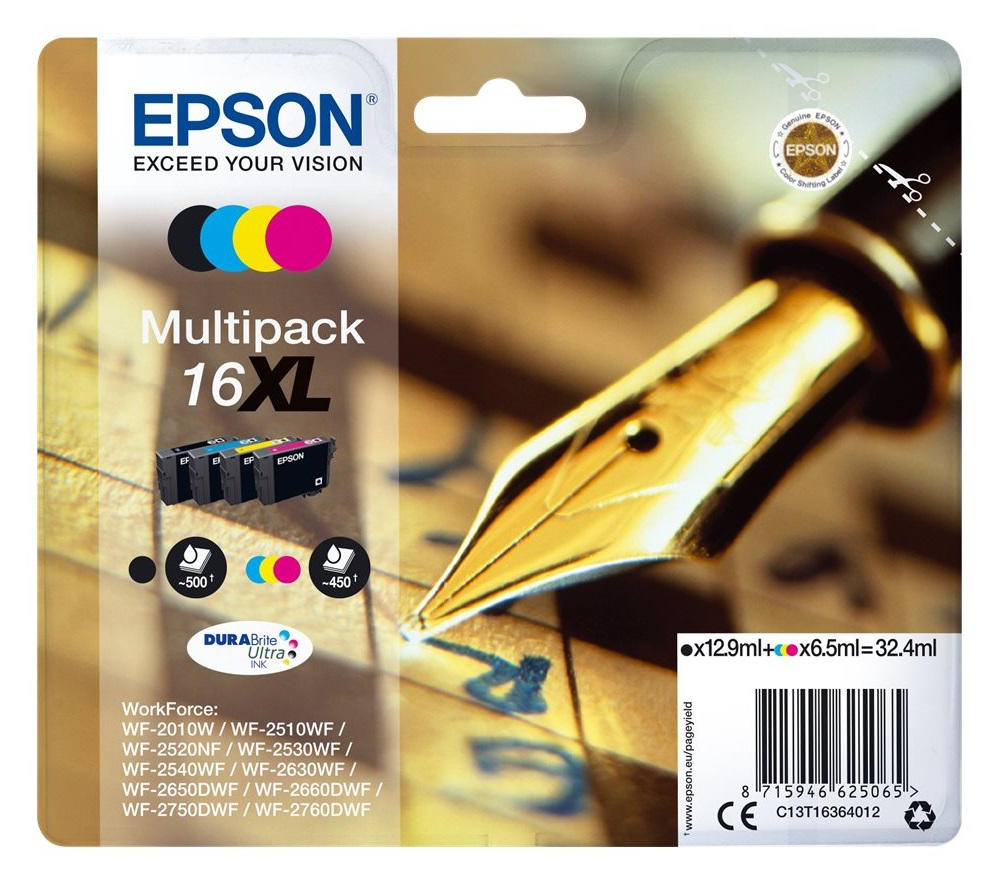 16XL Multipack 4-kleuren