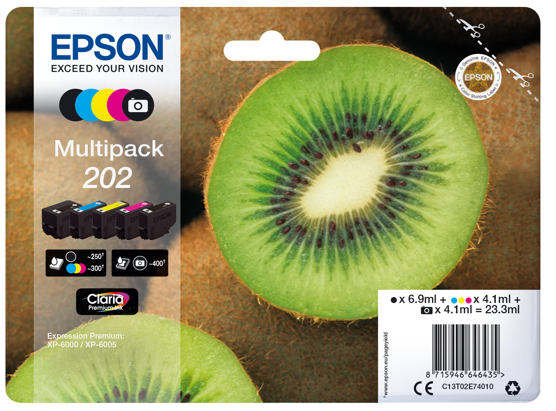 202 Multipack 5-kleuren