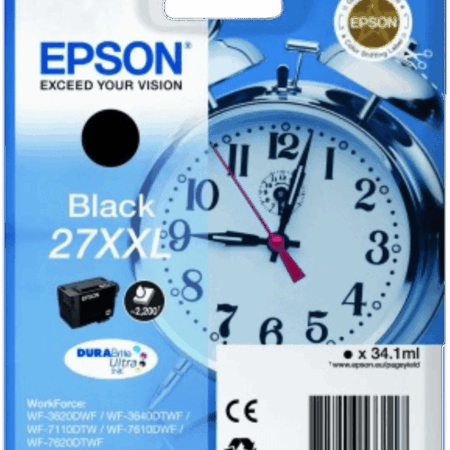 Epson 27XXL Cartridge Zwart