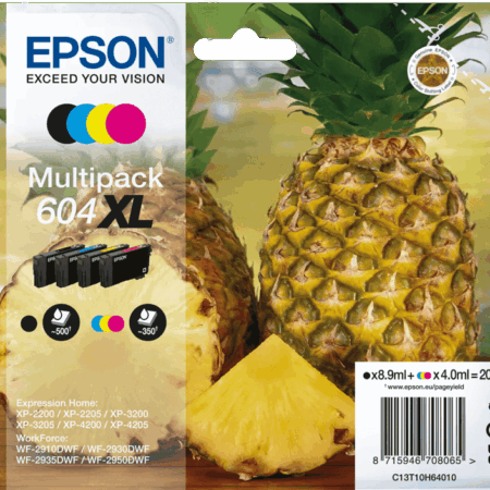Epson 604XL Cartridge Combo Pack