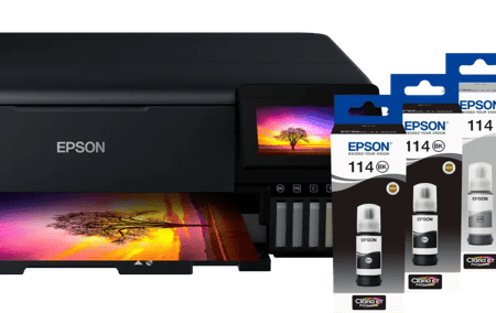 Epson EcoTank ET-8550 + 1 set extra inktflesjes