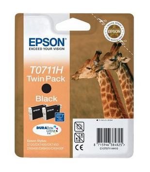 T0711H zwart duoverpakking