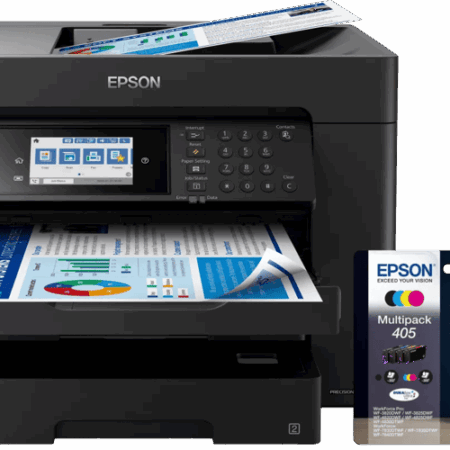 Epson WorkForce WF-7840DTWF + 1 set extra cartridges