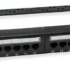 19" 24-poorts Patch Paneel CAT6 1U