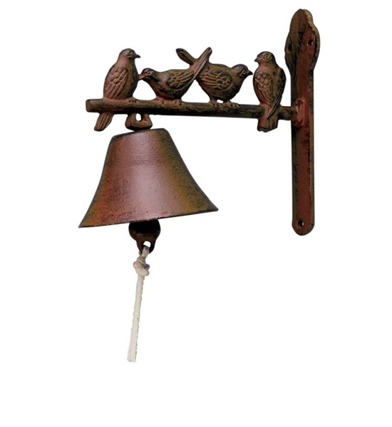 Esschert Design Deurbel gietijzer vogels | Esschert Design