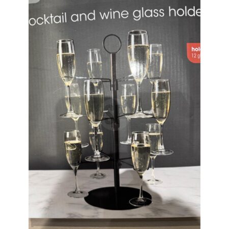Etagere voor cocktail/wijnglazen 3-laags | Home & Styling