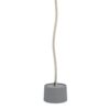 Gaia Oplaadbare Hanglamp - Teak - Argento - Grijs