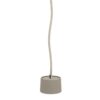 Gaia Oplaadbare Hanglamp - Teak - Argilla - Grijs