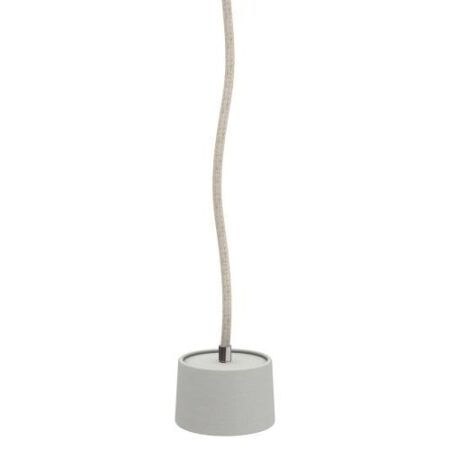 Gaia Oplaadbare Hanglamp - Teak - Bianco - Wit