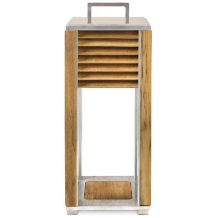 Ginger Tafellamp - Teak - Aluminium