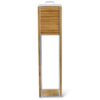 Ginger Vloerlamp - Teak - Aluminium