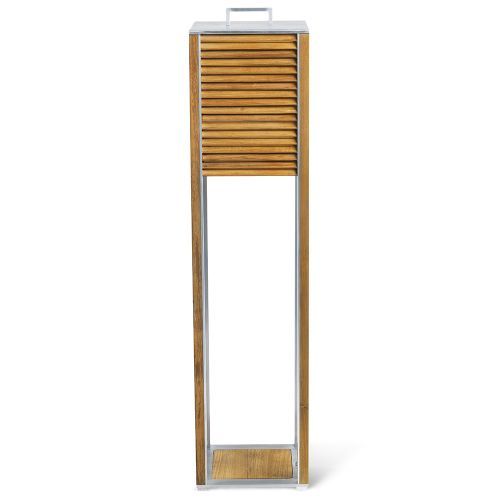 Ginger Vloerlamp - Teak - Aluminium