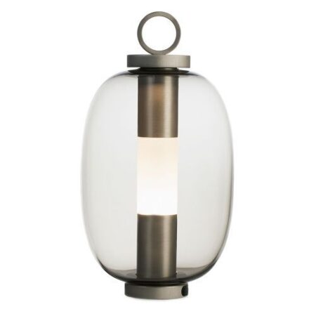 Lucerna Oplaadbare Lantaarn - Aluminium - Licht antraciet