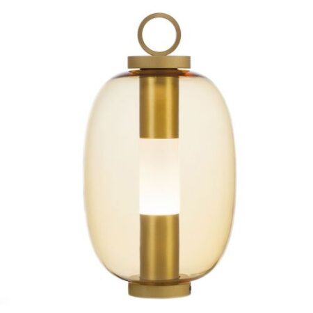 Lucerna Oplaadbare Lantaarn - Messing - Amber