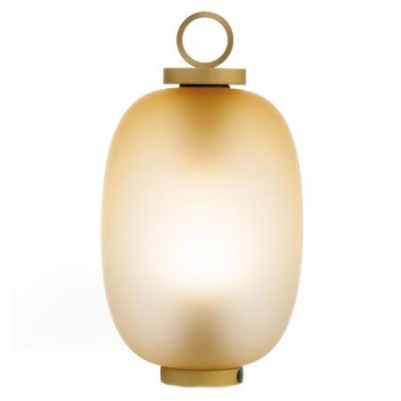 Lucerna Oplaadbare Lantaarn - Messing - Mat Amber
