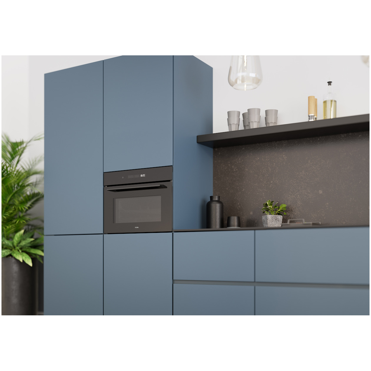 Etna CM514GLS Inbouw oven met magnetron Zwart | ETNA