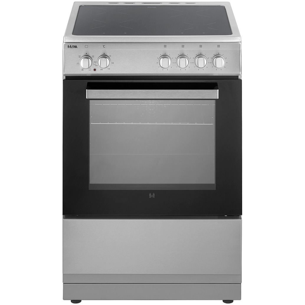 Etna FIV560RVS Inductie fornuis Grijs | ETNA