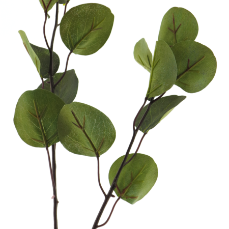 Eucalyptus leaf spray dk green 80cm