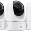 Eufy Indoor Cam 2K Pan & Tilt 3-Pack