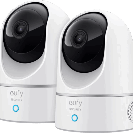 Eufy Indoor Cam 2K Pan & Tilt Duo Pack