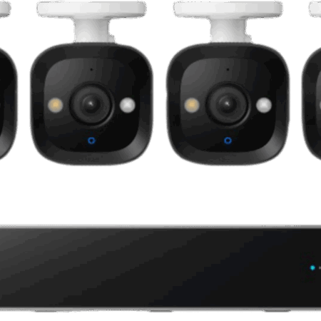 Eufy PoE Security System + NVR + E40 4-Pack