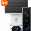 Eufy SoloCam E42 4-Pack + Video Doorbell E340
